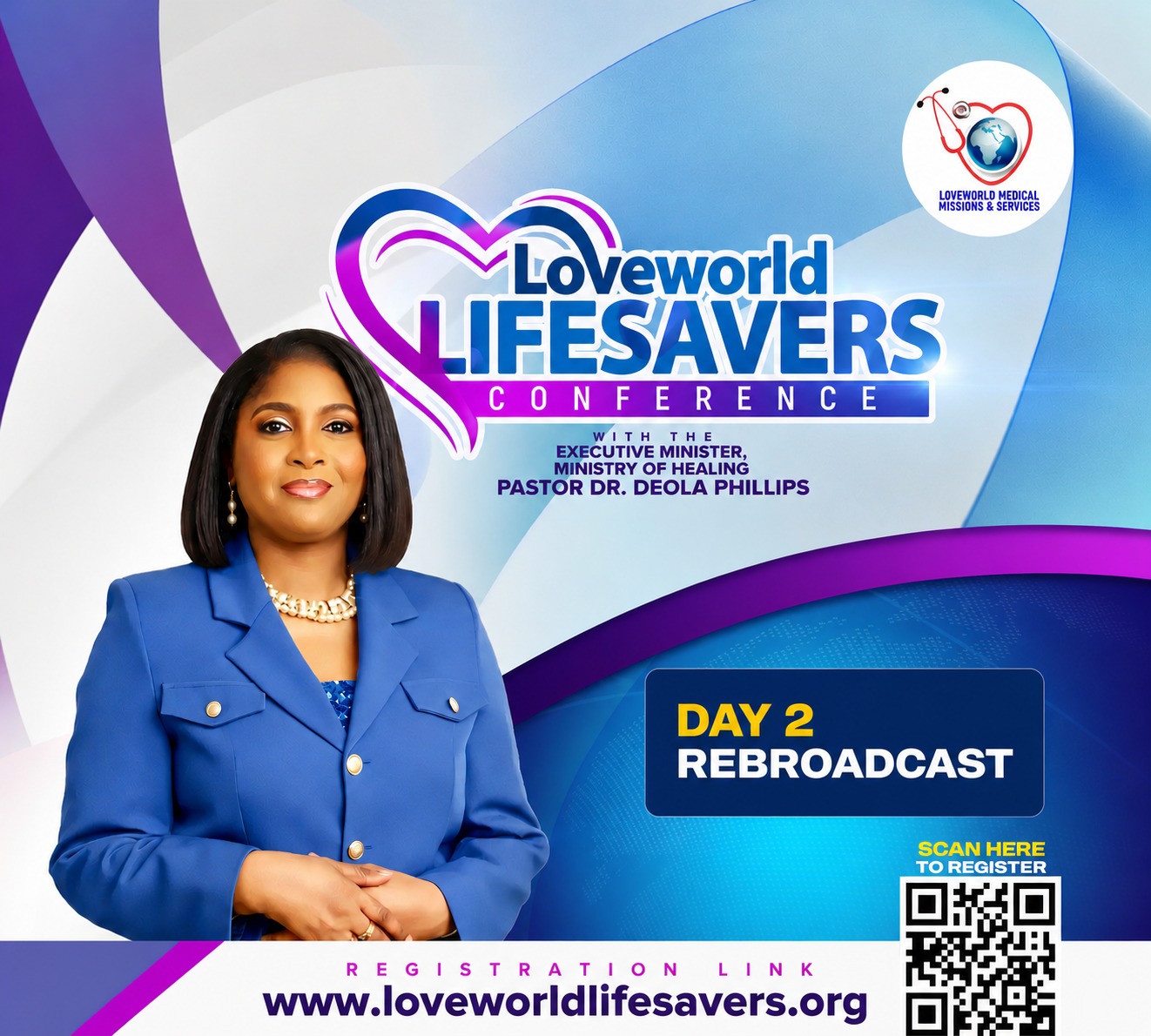 Day 2 Rebroadcast – Loveworld Lifesavers Conference 2026